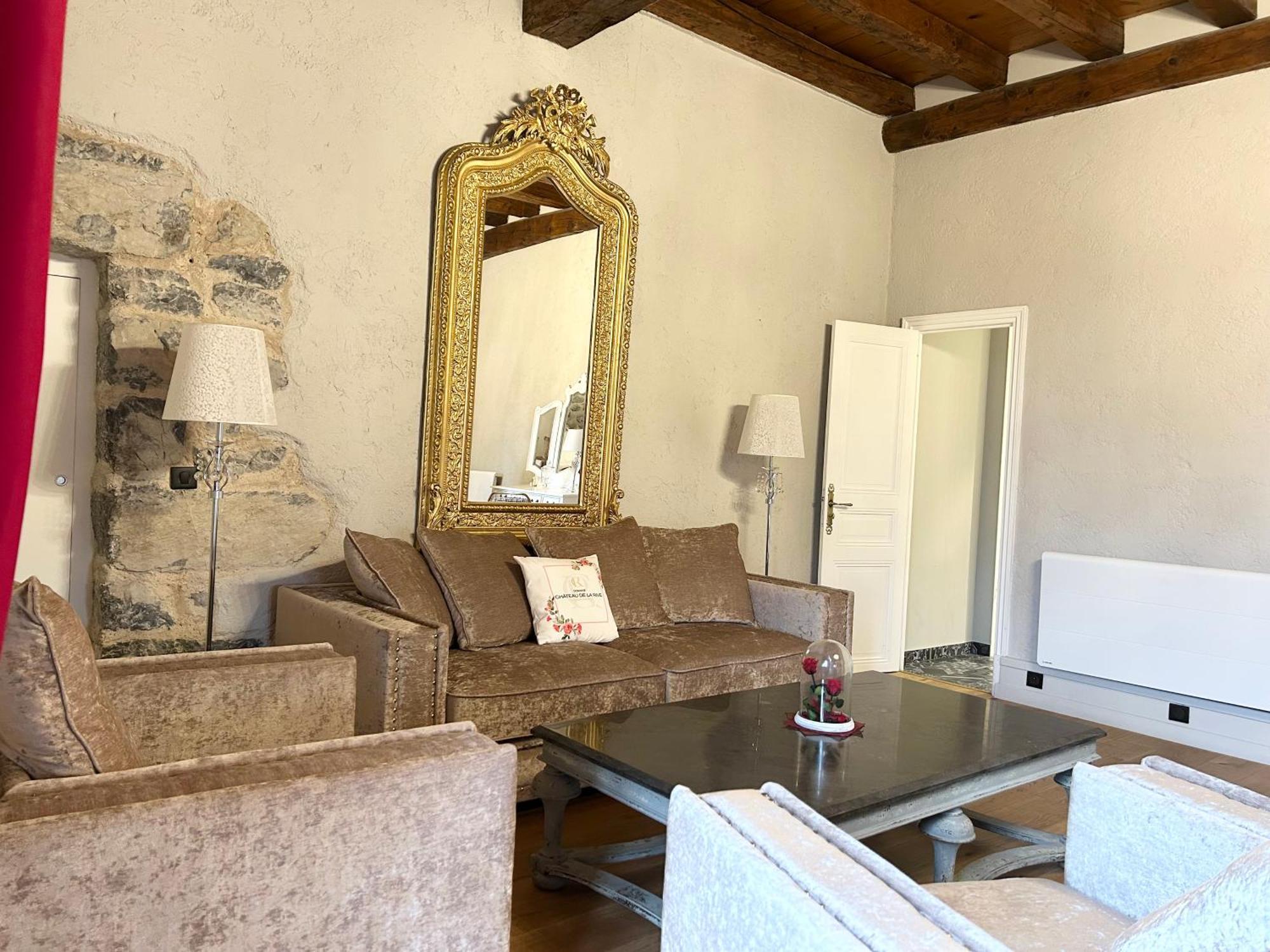 Chateau De La Rive - Suite Prestige - Chambre 2 Personnes Cruet Exterior foto